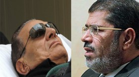 مبارك يناشد السعودية التوسط لدى الرئيس مرسي لنقله الى شرم الشيخ
