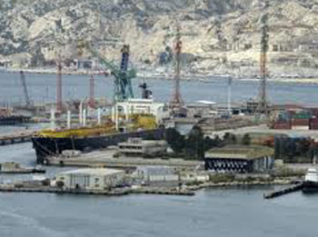 Reprise des activités au port de Marseille