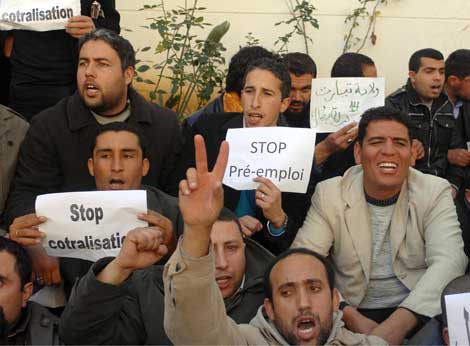 Youth Employment Contract worth 15,000 DZ monthly