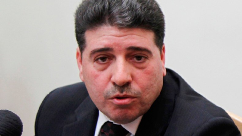 رئيس الوزراء السوري: سوريا تتجاوب مع أي مبادرة لحل الأزمة