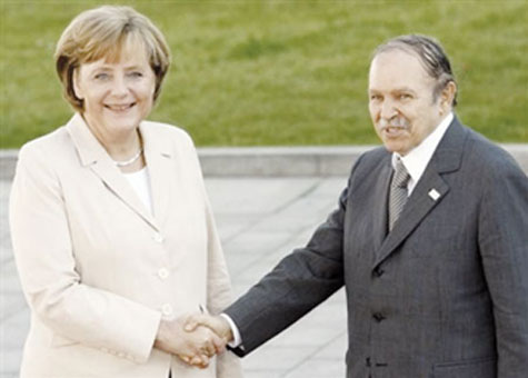 Le président Bouteflika en visite officielle en Allemagne