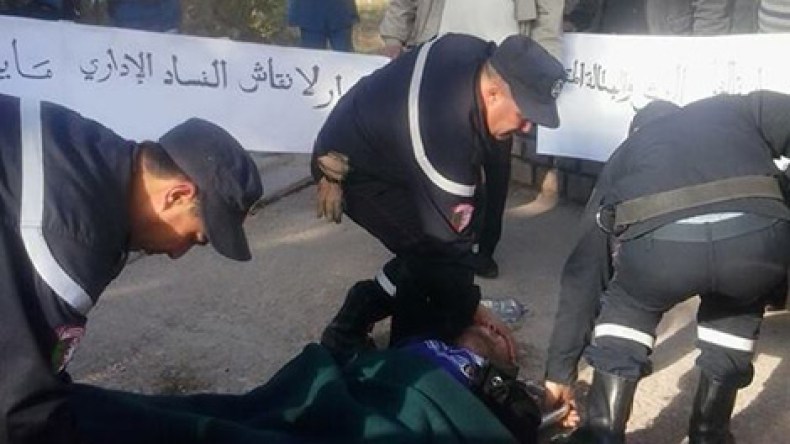 الأمن يفرق بالقوة تجمعا لشباب عقود ما قبل التشغيل بالعاصمة