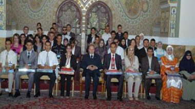 Le président de la République honore les lauréats du baccalauréat 2011