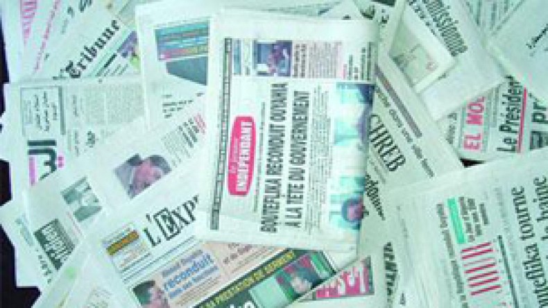 ناشرو الصحف ينددون ويطالبون الدولة بحفظ كرامة الجزائر