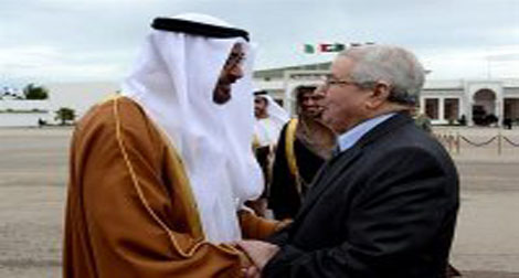 Le prince héritier d’Abou Dhabi achève sa visite en Algérie
