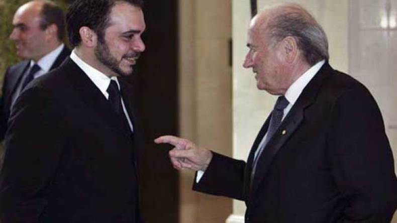 بلاتر واثق من الفوز على الأمير علي