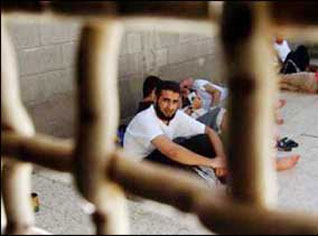 Les israéliens ont arrêté 290 mille palestiniens depuis 1987