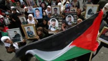 Manifestations de soutien aux prisonniers palestiniens en Israël