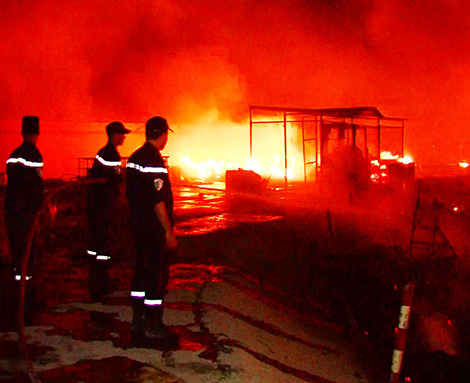 Sétif : l’usine Samsung ravagée par un incendie