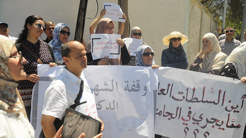 احمِ الأساتذة يا حجار.. سيُقتلون على أيدي “البلطجية”
