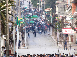 1347 protesters were brought before justice over vandalism