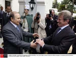 La presse française marginalise la visite de Kouchner en Algérie