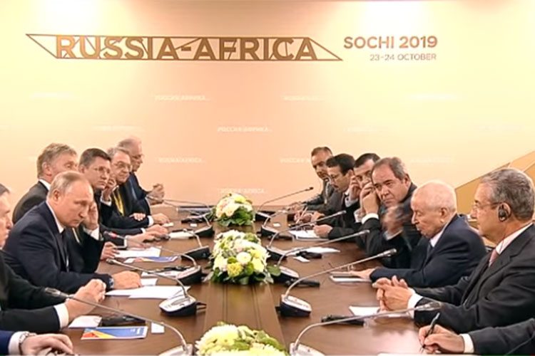 Bensalah To Putin: “The Crisis In Algeria Is Under Control”