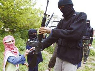 Algerian army recovers 10 children born in mountains