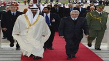 Arrivée du prince héritier de l’Emirat d’Abou Dhabi à Alger
