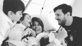 ميسي يُرزق بِإبن ثالث