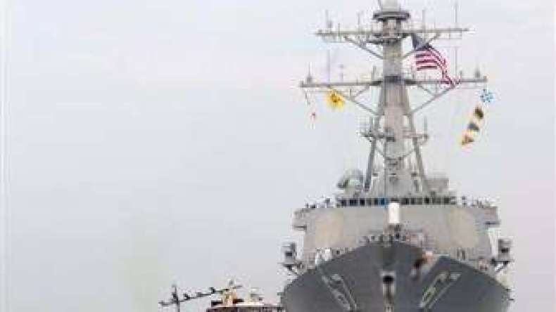 امريكا تستبدل سفينتين حربيتين قبالة الساحل اللبناني