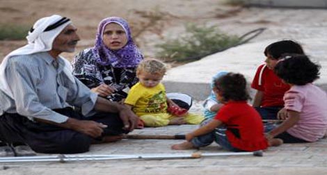 En attendant l'exil turc, les déplacés syriens ont désormais leur camp