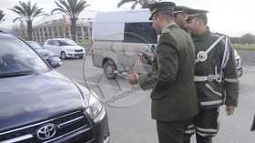 لوحات رقمية لتحرير المحاضر وتحديد المشبوهين والجناة بالحواجز ومسرح الجريمة