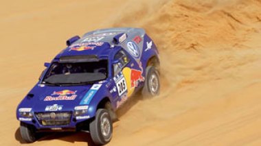 De l'huile de friture pour une Toyota au rallye Dakar