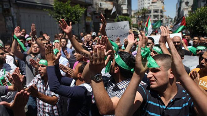 مسيرات حاشدة في الضفة تضامنا مع المقاومة بغزة