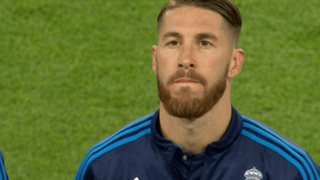 راموس يستعد للعودة إلى الملاعب بقناع فورمولا 1