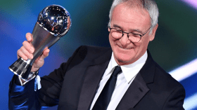 رانييري أفضل مدرب في العالم لعام 2016