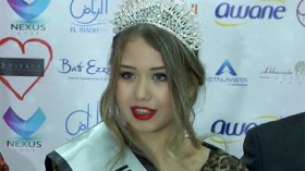 رانيا بن عيشوش في القاهرة لتمثيل الجزائر في مسابقة ملكة جمال العرب
