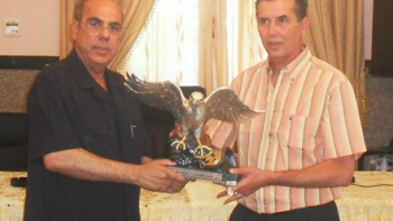 إدارة وفاق سطيف تكرم محمد روراوة