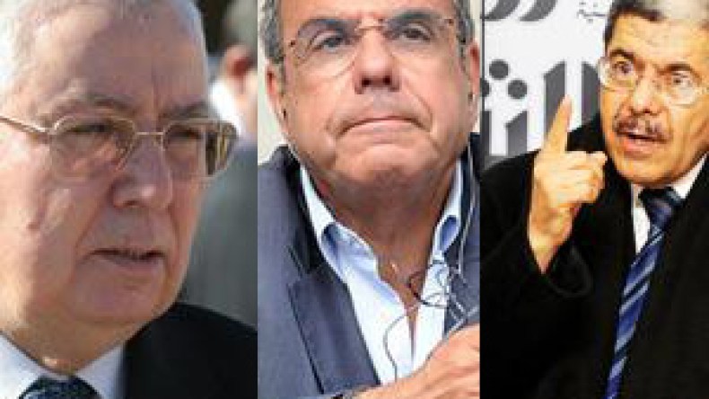 روراوة،‮ ‬جيار‭ ‬وبن‭ ‬صالح‭ ‬في‭ ‬غرف‭ ‬تغيير‭ ‬الملابس