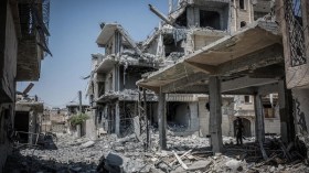 Les militaires russes entrent dans l’ex-«capitale» de Daech