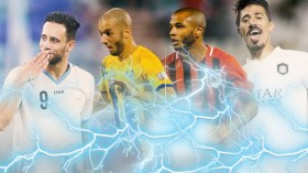 الدوليون الجزائريون زينة الدوري القطري