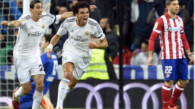 كأس ملك أسبانيا: الريال يدك حصون الأتليتيكو