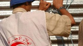 Over 1000 kg of Algerian aid to Gaza stored in the Red Crescent warehouses