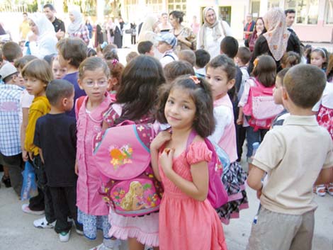Rentrée scolaire 2013-2014: plus de 8 millions d’élèves rejoindront dimanche les bancs de l’école