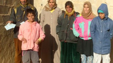 A hapless family made up of 4 disabled children facing utter misery and disease in Biskra province