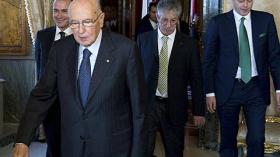 Italy Begins Forming Transitional Government After Berlusconi Resigns