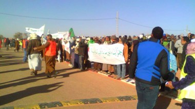 Plateforme de revendications de la population d'In Salah