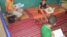 الجزائر العاصمة: خيمة مطالعة للأطفال بمعالمة