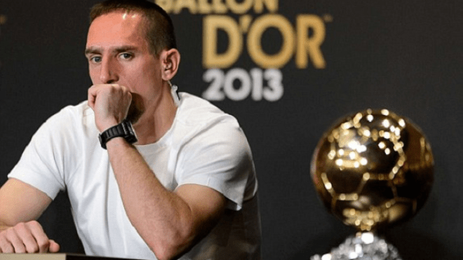 ريبيري: عدم فوزي بالكرة الذهبية جرح قلبي لأنني فزت بـ 5 ألقاب في 2013