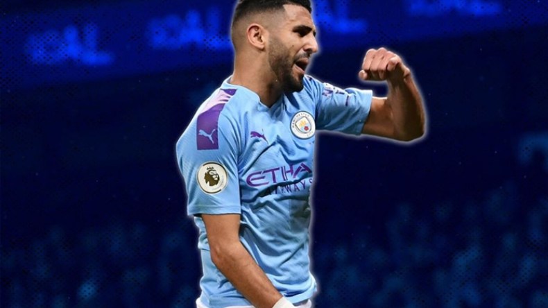 رياض محرز في طريقه لتحقيق لقب الدوري الإنجليزي لثالث مرة