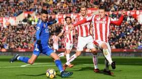 ثاني هدف لـ “محرز” في بطولة إنجلترا