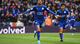 محرز يُسجّل ويُنقذ ليستر سيتي من النزول