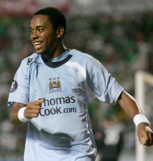 City paid Â£36m to land Robinho