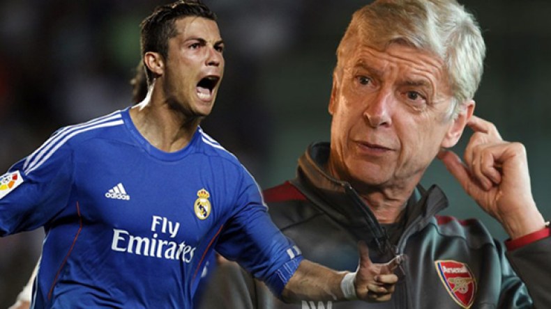 فينجر: كريستيانو رونالدو كاد يغير تاريخ آرسنال