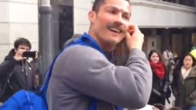 كريستيانو يتنكّر من أجل الوفاء بوعده لطفل مدريدي