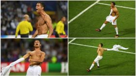 “أديداس” مستاءة من طريقة احتفال رونالدو في النهائي الأوروبي