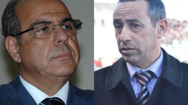 روراوة يستقبل بمكتبه رئيس اتحاد الجزائر ربوح حداد