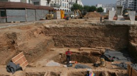 اكتشاف مدينة أثرية بساحة الشهداء تعود للقرن الأول للميلاد