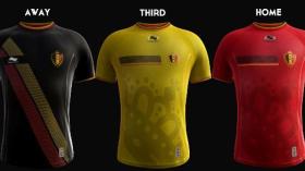 لباس منتخب بلجيكا في المونديال من تفصيل شركة سويسرية